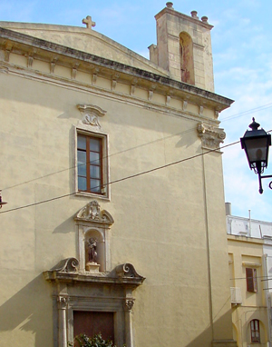 La facciata della Chiesa di Sant'Antonino