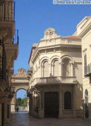 Prospetto di Palazzo Burgio-Spanò