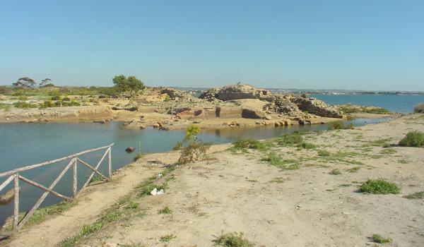 Mozia, il Cothon (entrata)