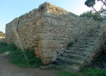 Mozia, la torre orientale